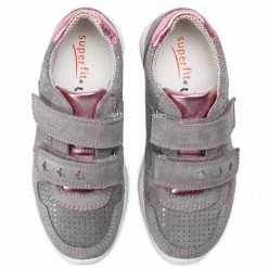 Chaussures Basses Sneakers Superfit - 8-00187-44 M Smoke Kombi Gris -Superfit Soldes 0000201025710 05 pz