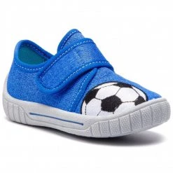 Mules Et Sandales Chaussons Superfit - 8-00273-85 M Bluet Kombi Bleu