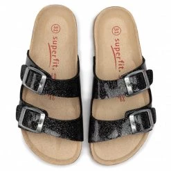 Mules Et Sandales Mules / Sandales De Bain Superfit - 8-00111-01 S Schwarz Kombi Noir -Superfit Soldes 0000201558164 5 ks