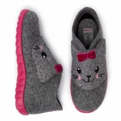 Mules Et Sandales Chaussons SUPERFIT - 8-00295-25 S Hellgrau Gris -Superfit Soldes 0000201558362 04 ts