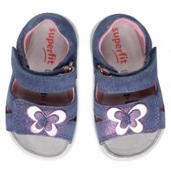 Mules Et Sandales Sandales SUPERFIT - 6-00015-80 Blau/Rosa Violet -Superfit Soldes 0000206930316 04 wj