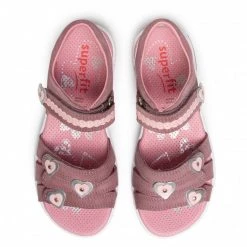 Mules Et Sandales Sandales SUPERFIT - 6-06133-90 D Lila/Rose Rose -Superfit Soldes 0000206935083 06 ts