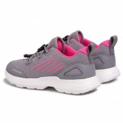 Chaussures Basses Sneakers Superfit - 6-06213-26 D Hellgrau/Rosa Gris -Superfit Soldes 0000206936271 04 ks