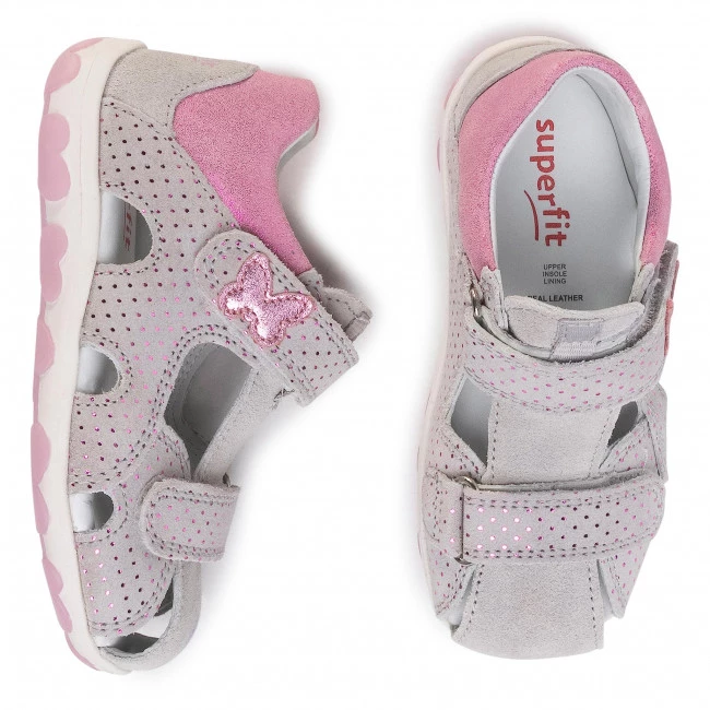 Mules Et Sandales Sandales Superfit - 6-09041-25 M Hellgrau/Rosa Gris 7 Mules Et Sandales Sandales Superfit - 6-09041-25 M Hellgrau/Rosa Gris – Image 5