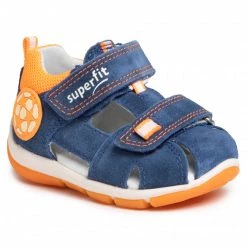Mules Et Sandales Sandales SUPERFIT - 6-09142-80 M Blau/Orange Bleu Marine