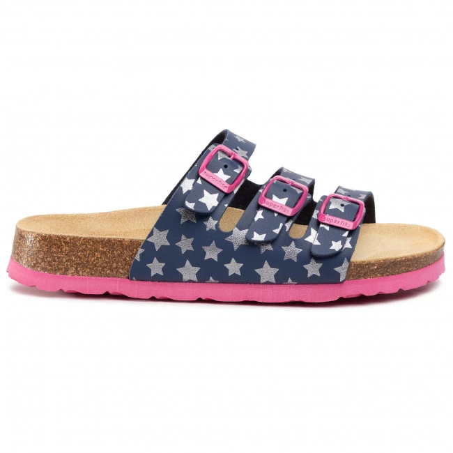 Mules Et Sandales Mules / Sandales De Bain Superfit - 8-00113-84 D Blau Bleu Marine 4 Mules Et Sandales Mules / Sandales De Bain Superfit - 8-00113-84 D Blau Bleu Marine – Image 2