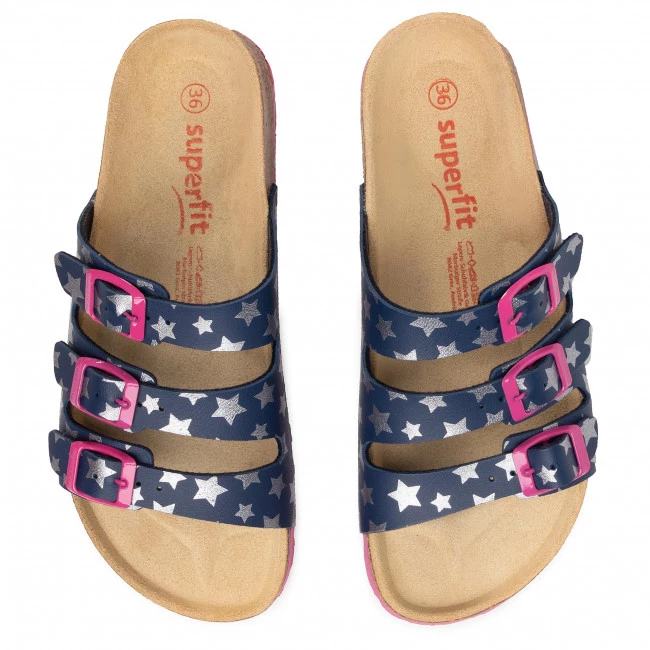 Mules Et Sandales Mules / Sandales De Bain Superfit - 8-00113-84 D Blau Bleu Marine 7 Mules Et Sandales Mules / Sandales De Bain Superfit - 8-00113-84 D Blau Bleu Marine – Image 5