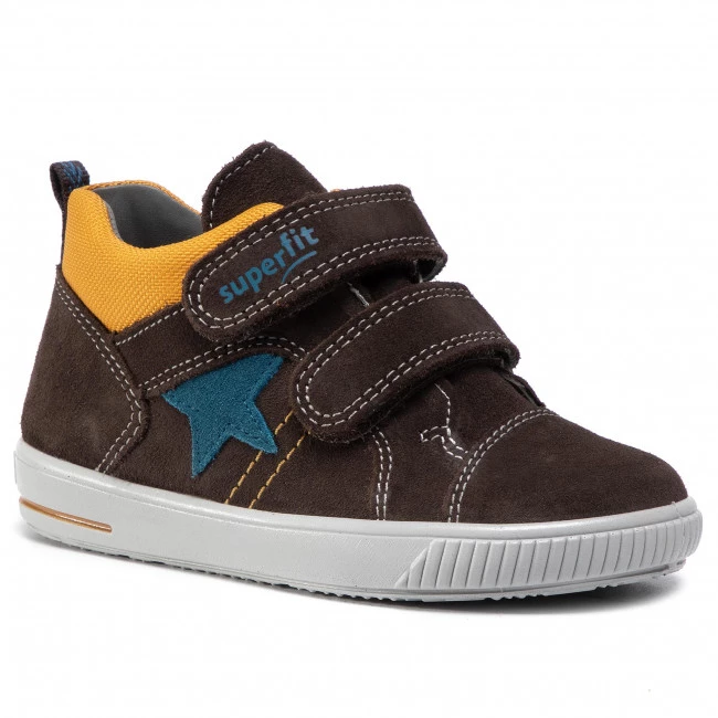 Bottes Et Autres Boots SUPERFIT - 1-000352-3000 S Braun/Blau/Gelb Marron 3 Bottes Et Autres Boots SUPERFIT - 1-000352-3000 S Braun/Blau/Gelb Marron