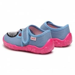 Mules Et Sandales Chaussons Superfit - 1-000280-8020 M Blau Bleu -Superfit Soldes 0000208246019 02 rz