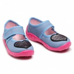 Mules Et Sandales Chaussons Superfit - 1-000280-8020 M Blau Bleu -Superfit Soldes 0000208246019 03 rz
