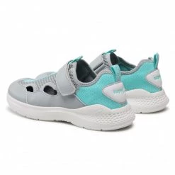 Chaussures Basses Superfit - 1-000311-2010 D Grau/Grün Gris -Superfit Soldes 0000208246538 02 rz