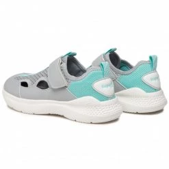 Chaussures Basses Superfit - 1-000311-2010 S Grau/Grun Gris -Superfit Soldes 0000208246545 02 ki