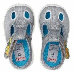 Mules Et Sandales Chaussons Superfit - 1-009248-2000 Grau Gris -Superfit Soldes 0000208246668 06 rz