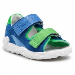 Mules Et Sandales Sandales Superfit - 1-000032-8000 M Blau Bleu, Vert