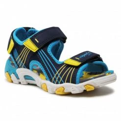 Mules Et Sandales Sandales Superfit - 1-600100-8000 M Blau/Gelb Bleu Marine