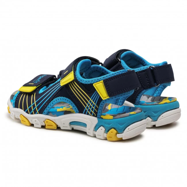 Mules Et Sandales Sandales Superfit - 1-600100-8000 M Blau/Gelb Bleu Marine 5 Mules Et Sandales Sandales Superfit - 1-600100-8000 M Blau/Gelb Bleu Marine – Image 3