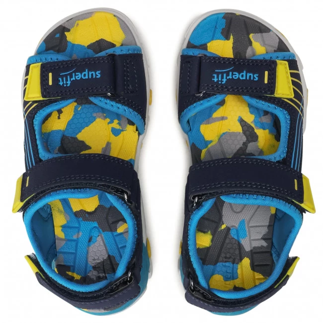 Mules Et Sandales Sandales Superfit - 1-600100-8000 M Blau/Gelb Bleu Marine 8 Mules Et Sandales Sandales Superfit - 1-600100-8000 M Blau/Gelb Bleu Marine – Image 6