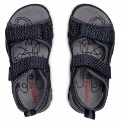 Mules Et Sandales Sandales Superfit - 6-00451-00 M Schwarz Noir -Superfit Soldes 0000208247504 07 rz 1