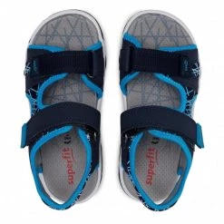 Mules Et Sandales Sandales SUPERFIT - 1-009467-8000 S Blau/Blau Bleu Marine -Superfit Soldes 0000208247948 06 rz
