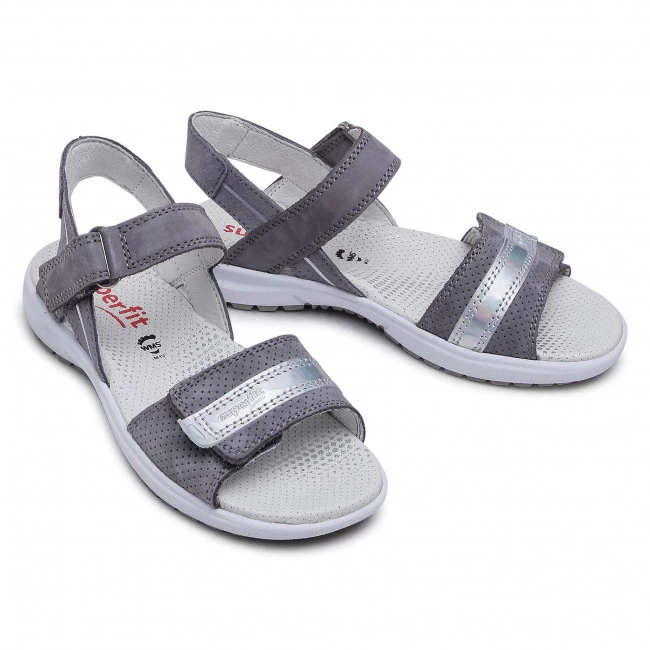 Mules Et Sandales Sandales Superfit - 1-606204-2500 S Hellgrau Gris 7 Mules Et Sandales Sandales Superfit - 1-606204-2500 S Hellgrau Gris – Image 5