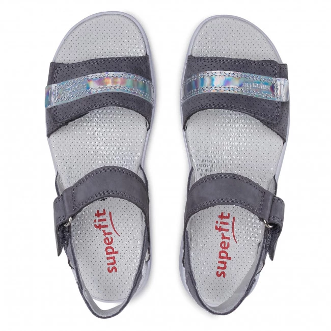 Mules Et Sandales Sandales Superfit - 1-606204-2500 S Hellgrau Gris 8 Mules Et Sandales Sandales Superfit - 1-606204-2500 S Hellgrau Gris – Image 6