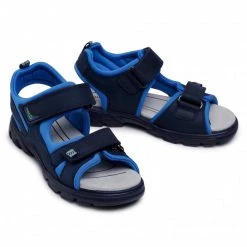Mules Et Sandales Sandales SUPERFIT - 1-000181-8000 D Blau/Blau Bleu Marine -Superfit Soldes 0000208248129 05 rz