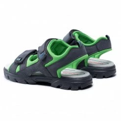 Mules Et Sandales Sandales SUPERFIT - 1-000181-2000 D Grau/Grün Gris -Superfit Soldes 0000208248150 02 pa