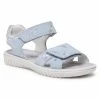 Mules Et Sandales Sandales SUPERFIT - 1-609004-8400 S Hellblau/Silber Bleu -Superfit Soldes 0000208248228 01 rz