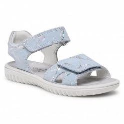 Mules Et Sandales Sandales SUPERFIT - 1-609004-8400 S Hellblau/Silber Bleu
