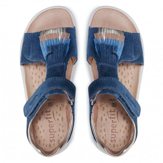 Mules Et Sandales Sandales SUPERFIT - 1-009007-8000 D Blau Bleu 8 Mules Et Sandales Sandales SUPERFIT - 1-009007-8000 D Blau Bleu – Image 6