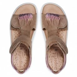 Mules Et Sandales Sandales SUPERFIT - 1-009007-4000 D Beige Marron -Superfit Soldes 0000208248280 04 rz