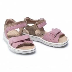 Mules Et Sandales Sandales SUPERFIT - 1-009008-5500 S Rosa/Beige Rose -Superfit Soldes 0000208248310 03 pa