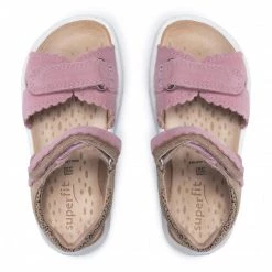 Mules Et Sandales Sandales SUPERFIT - 1-009008-5500 S Rosa/Beige Rose -Superfit Soldes 0000208248310 04 pa