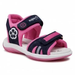 Mules Et Sandales Sandales SUPERFIT - 1-606127-8010 S Blau/Rosa Bleu Marine