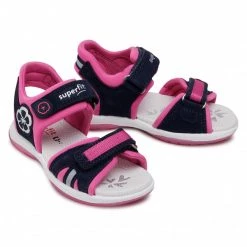 Mules Et Sandales Sandales SUPERFIT - 1-606127-8010 S Blau/Rosa Bleu Marine -Superfit Soldes 0000208248334 05 rz