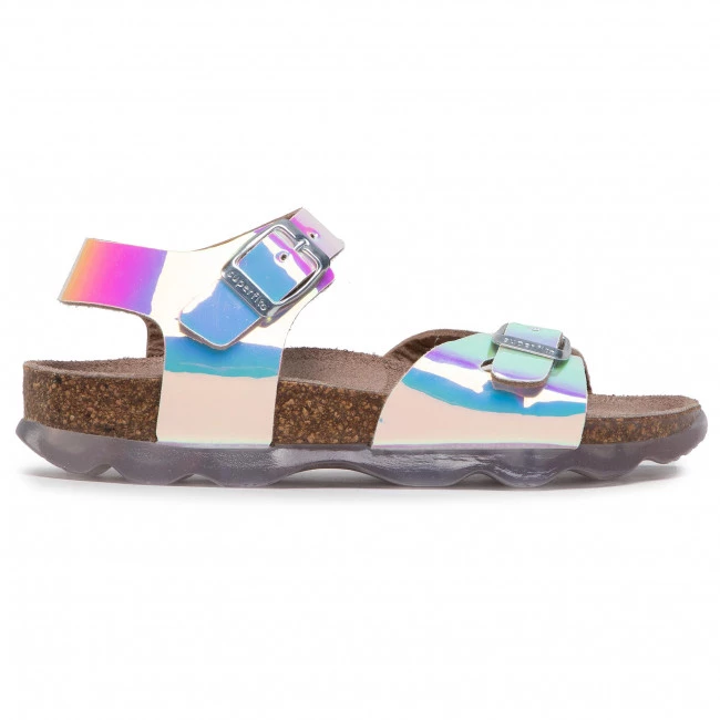 Mules Et Sandales Sandales SUPERFIT - 1-000127-1000 S Irisierend Blanc 4 Mules Et Sandales Sandales SUPERFIT - 1-000127-1000 S Irisierend Blanc – Image 2