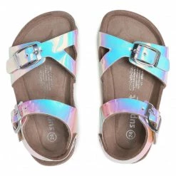 Mules Et Sandales Sandales SUPERFIT - 1-000127-1000 M Irisierend Blanc -Superfit Soldes 0000208248914 06 rz