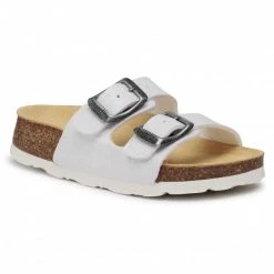 Mules Et Sandales Mules / Sandales De Bain Superfit - 8-00111-50 M Weiss Blanc