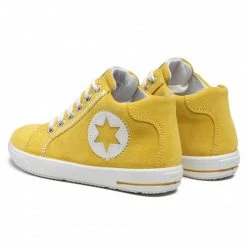 Chaussures Basses Sneakers Superfit - 1-000348-6000 D Gelb/Weiss Jaune -Superfit Soldes 0000208249386 02 ts