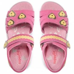 Mules Et Sandales Sandales SUPERFIT - 6-06133-55 S Rosa/Gelb Rose -Superfit Soldes 0000208789950 05 nc