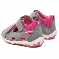 Mules Et Sandales Sandales SUPERFIT - 6-00036-25 Grau/Rosa Gris -Superfit Soldes 0000208887182 02 bs kopia