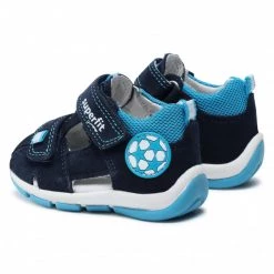 Mules Et Sandales Sandales Superfit - 1-609142-8010 Blau/Blau Bleu Marine -Superfit Soldes 0000208887663 02 rz