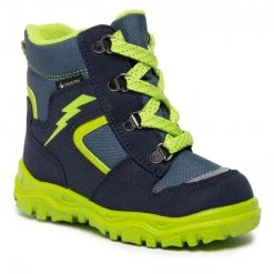 Bottes Et Autres Bottes De Neige Superfit - GORE-TEX 1-000048-8010 M Blau/Grün Bleu Marine, Vert