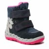 Bottes Et Autres Bottes De Neige Superfit - GORE-TEX 1-006010-8000 M Blau/Rosa Bleu Marine