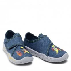 Mules Et Sandales Chaussons SUPERFIT - 0-800298-8000 Blau Bleu Marine -Superfit Soldes 0000209072983 06 pl 1