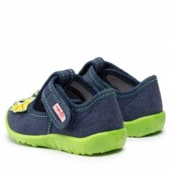 Mules Et Sandales Chaussons Superfit - 1-009256-8030 Blau/Grün Bleu Marine -Superfit Soldes 0000300444658 02 sw