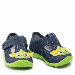 Mules Et Sandales Chaussons Superfit - 1-009256-8030 Blau/Grün Bleu Marine -Superfit Soldes 0000300444658 08 sw