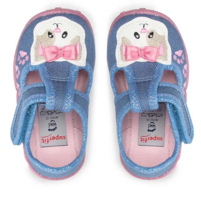 Mules Et Sandales Chaussons Superfit - 1-009256-8040 Blau/Rosa Bleu 8 Mules Et Sandales Chaussons Superfit - 1-009256-8040 Blau/Rosa Bleu – Image 6