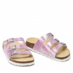 Mules Et Sandales Mules / Sandales De Bain SUPERFIT - 1-800113-5540 D Rosa/Silber Rose -Superfit Soldes 0000300444818 08 ph