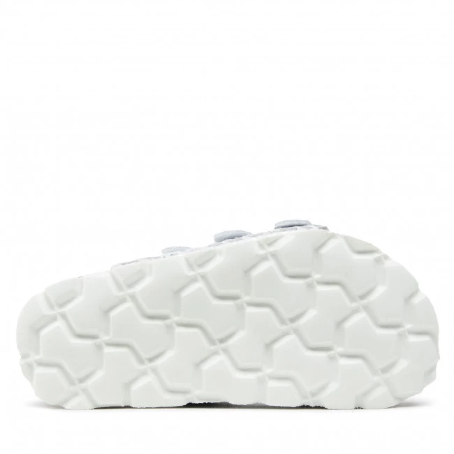 Mules Et Sandales Mules / Sandales De Bain SUPERFIT - 1-800113-9010 M Weiss/Silber Argent 6 Mules Et Sandales Mules / Sandales De Bain SUPERFIT - 1-800113-9010 M Weiss/Silber Argent – Image 4